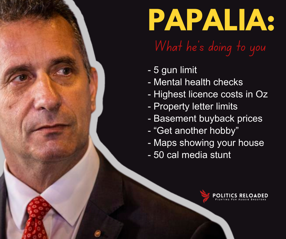 Buyback - list of Papalia's other measures